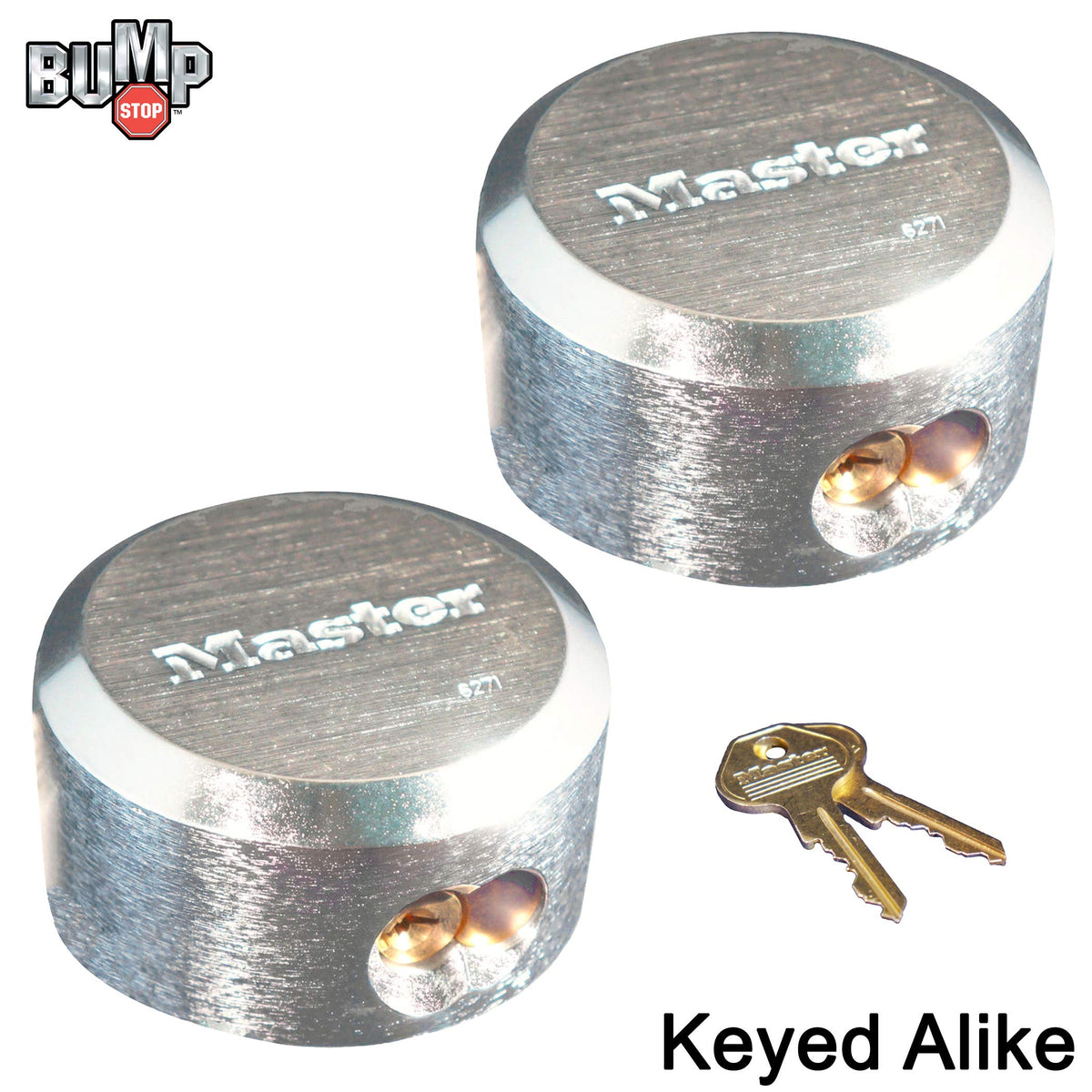 Hidden Shackle Padlocks Keyed Alike C840