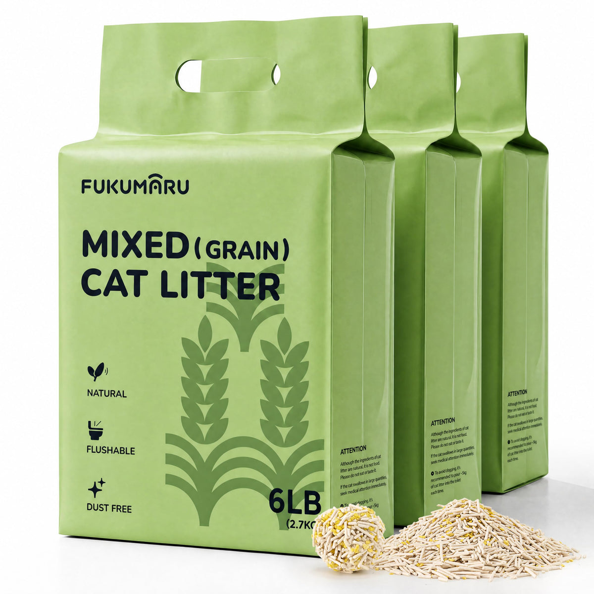 Clumping Tofu Cat Litter 18 lb M64509