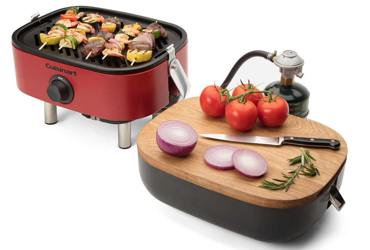 Portable Gas Grill and Stainless Steel Melting Dome W735650