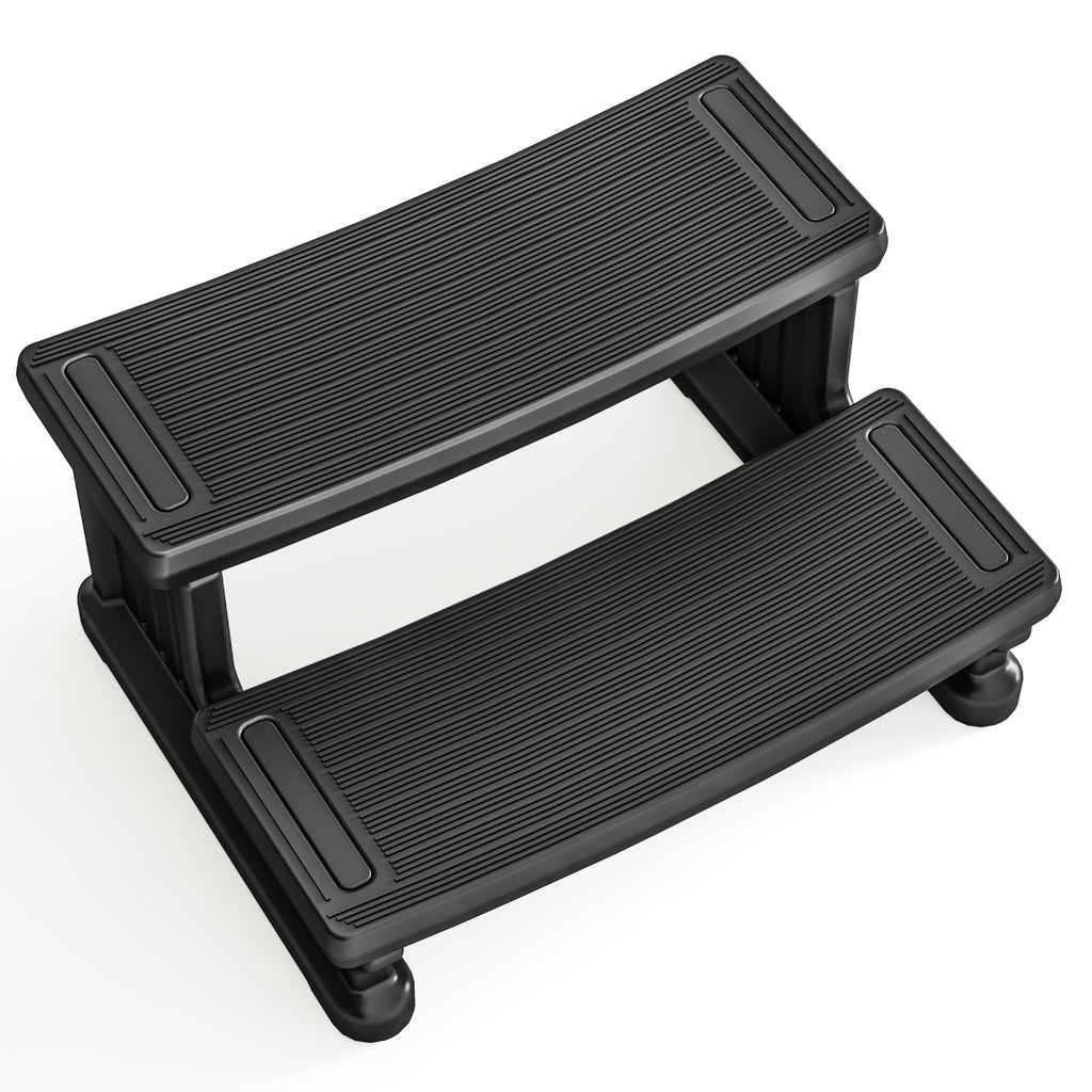 Non-Slip 2-Step Hot Tub Steps Y937425