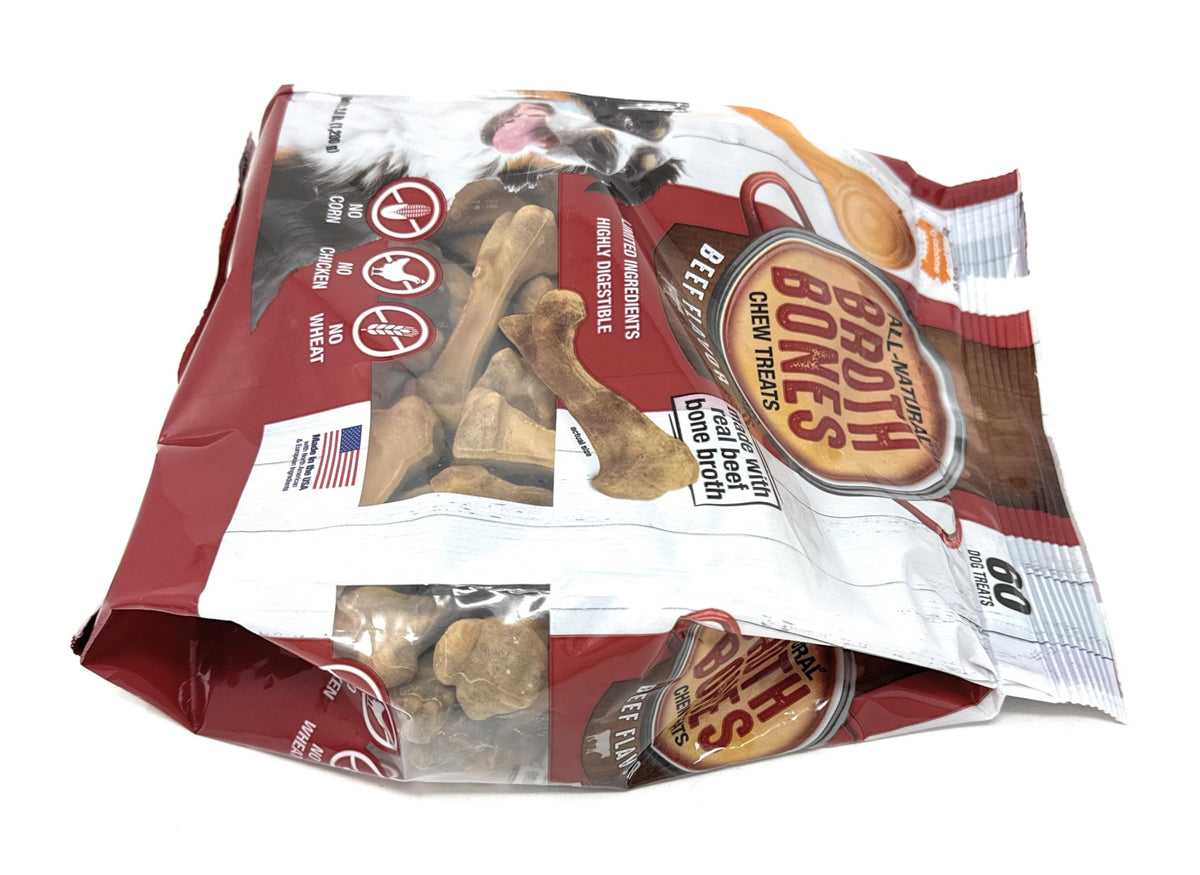 Beef Broth Bones for Dogs 60 Count Z2813