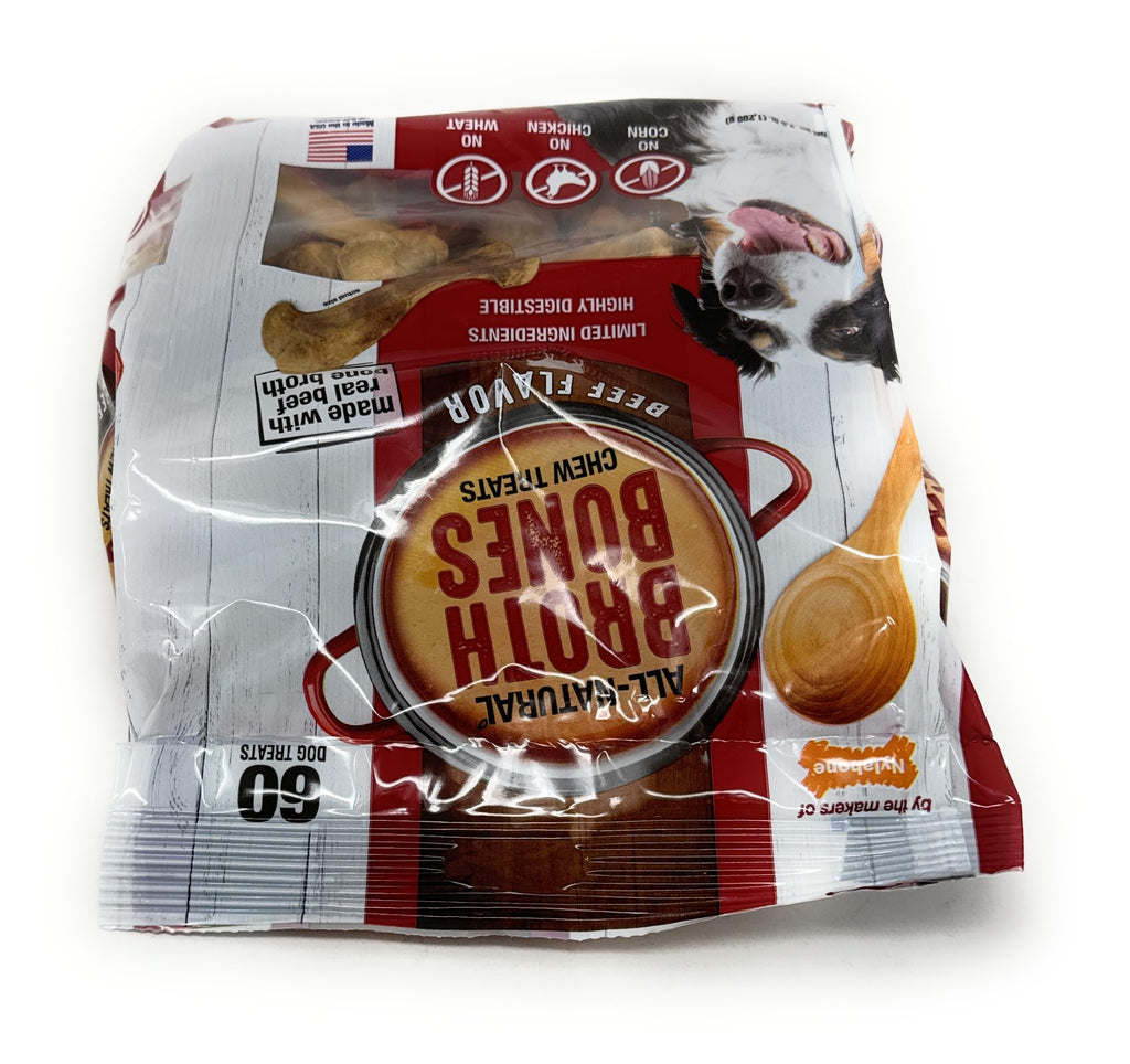 Beef Broth Bones for Dogs 60 Count Z2813