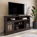58" Espresso TV Stand & Media Entertainment Center N313