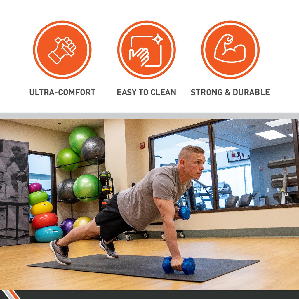 Urethane Aerobic Dumbbells Pair Y92887