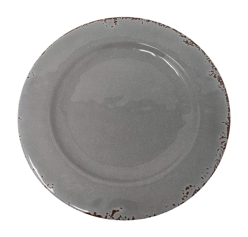 12 Piece Rustic Farmhouse Melamine Dinnerware Set Y820467