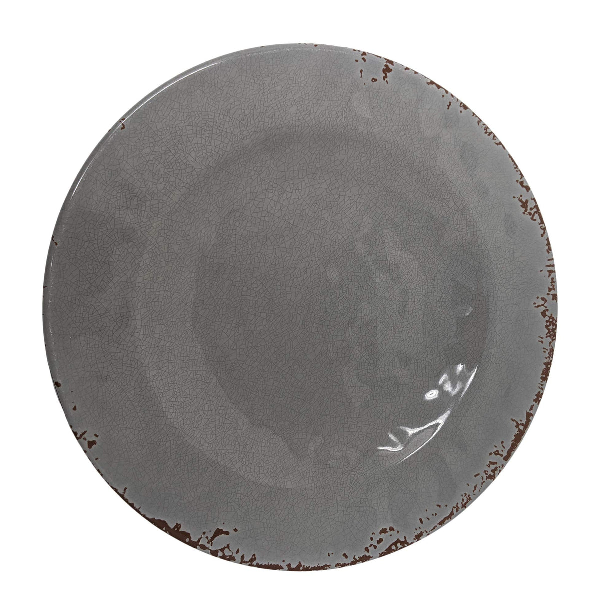 12 Piece Rustic Farmhouse Melamine Dinnerware Set Y820467