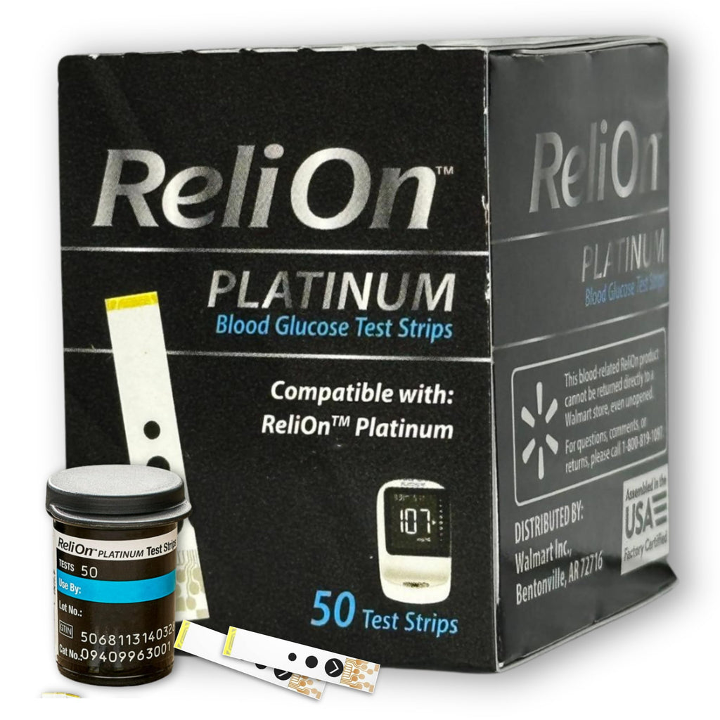 Blood Glucose Test Strips 50 Count U214876