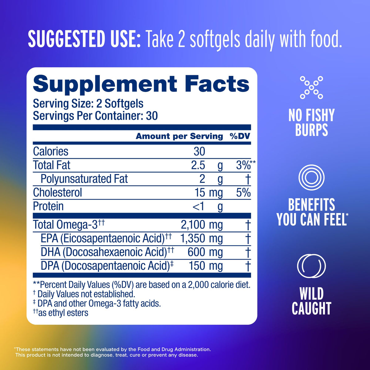 Omega-3 2100 Softgels T4939