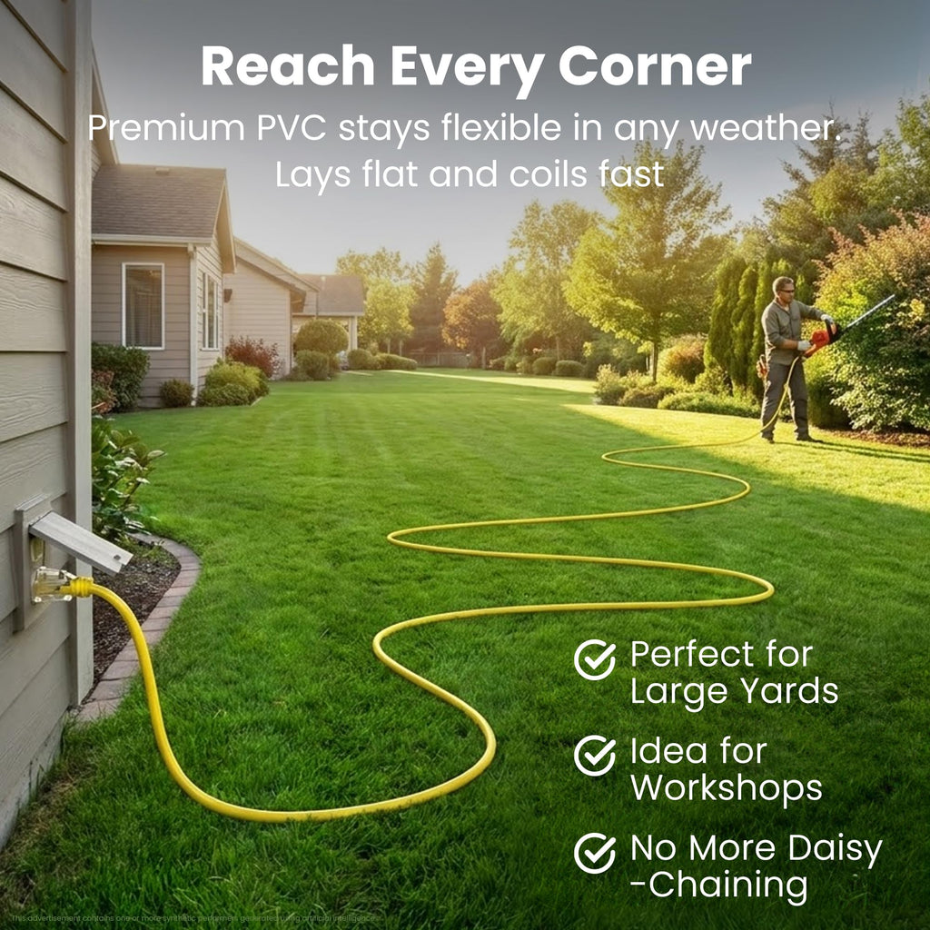 100 Ft 12 Gauge Extension Cord A555