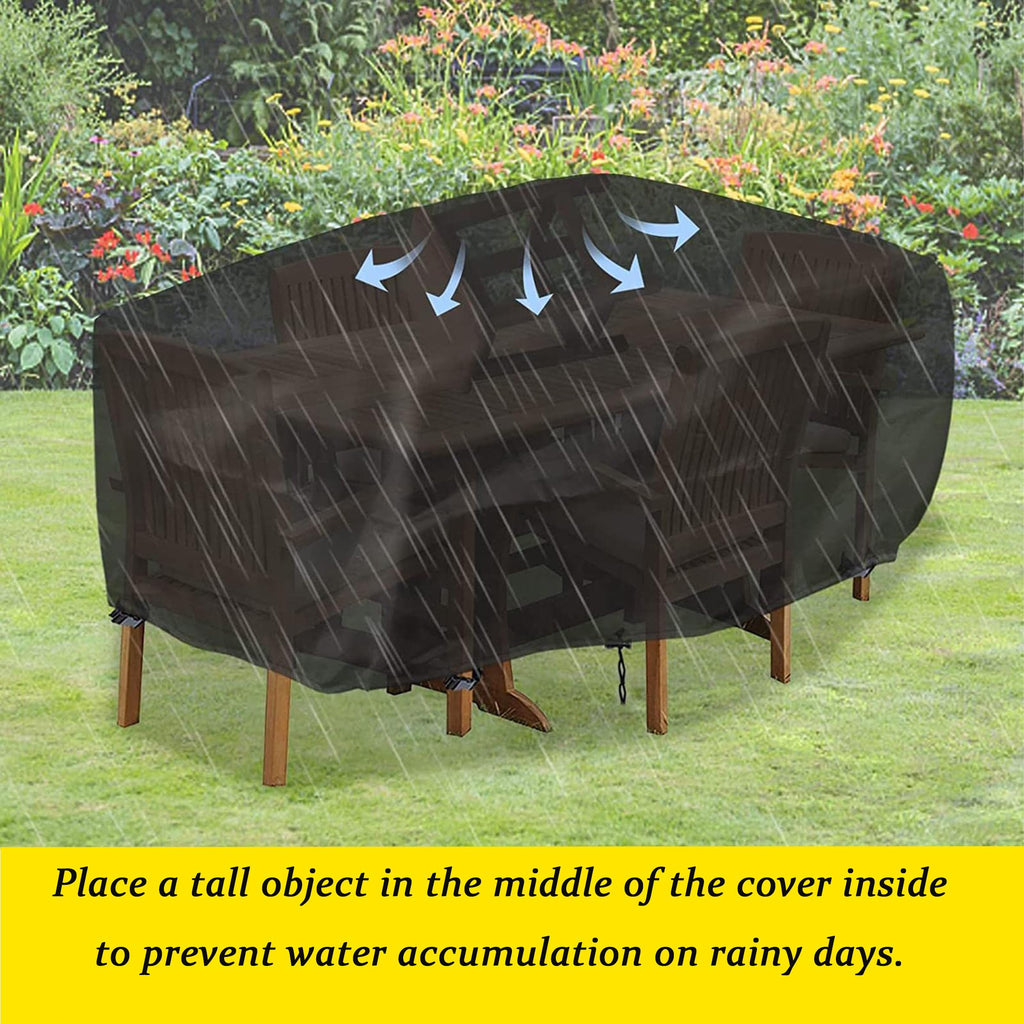 Waterproof 420D Oxford Patio Furniture Cover S23194
