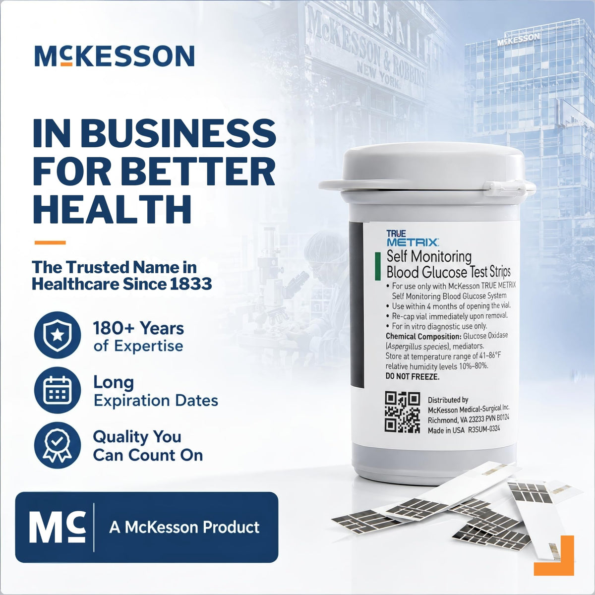 Blood Glucose Test Strips, 100 Strips X27742