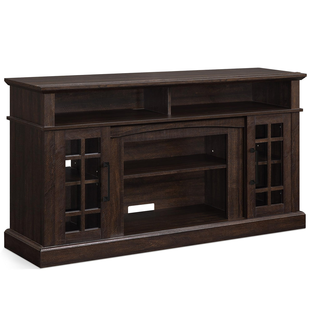 58" Espresso TV Stand & Media Entertainment Center N313