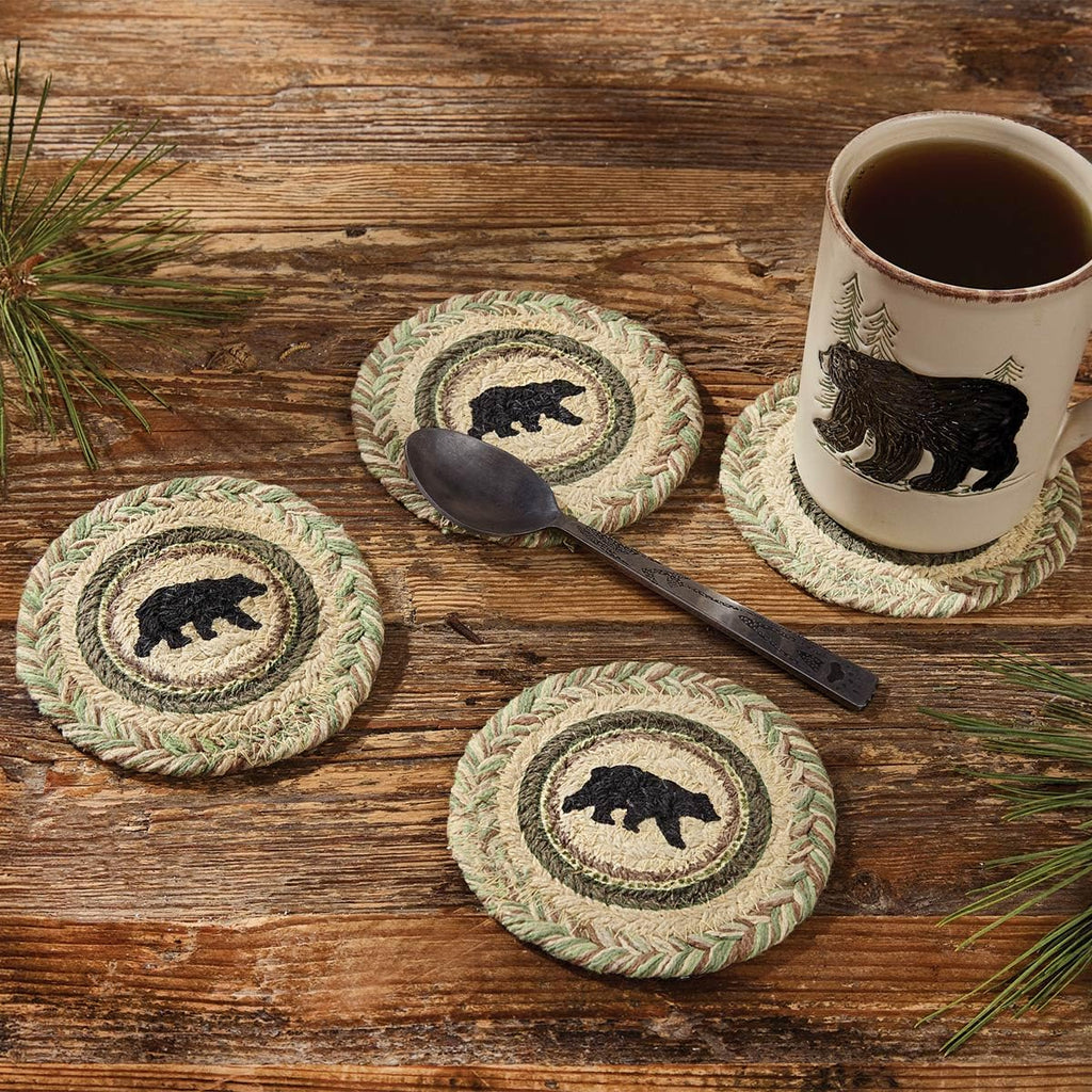 Black Bear Coaster Set C2875
