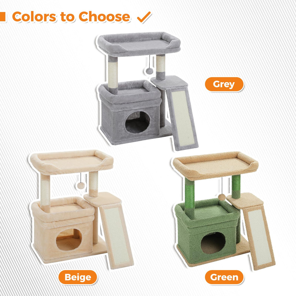 Gray Cat Tree B5243