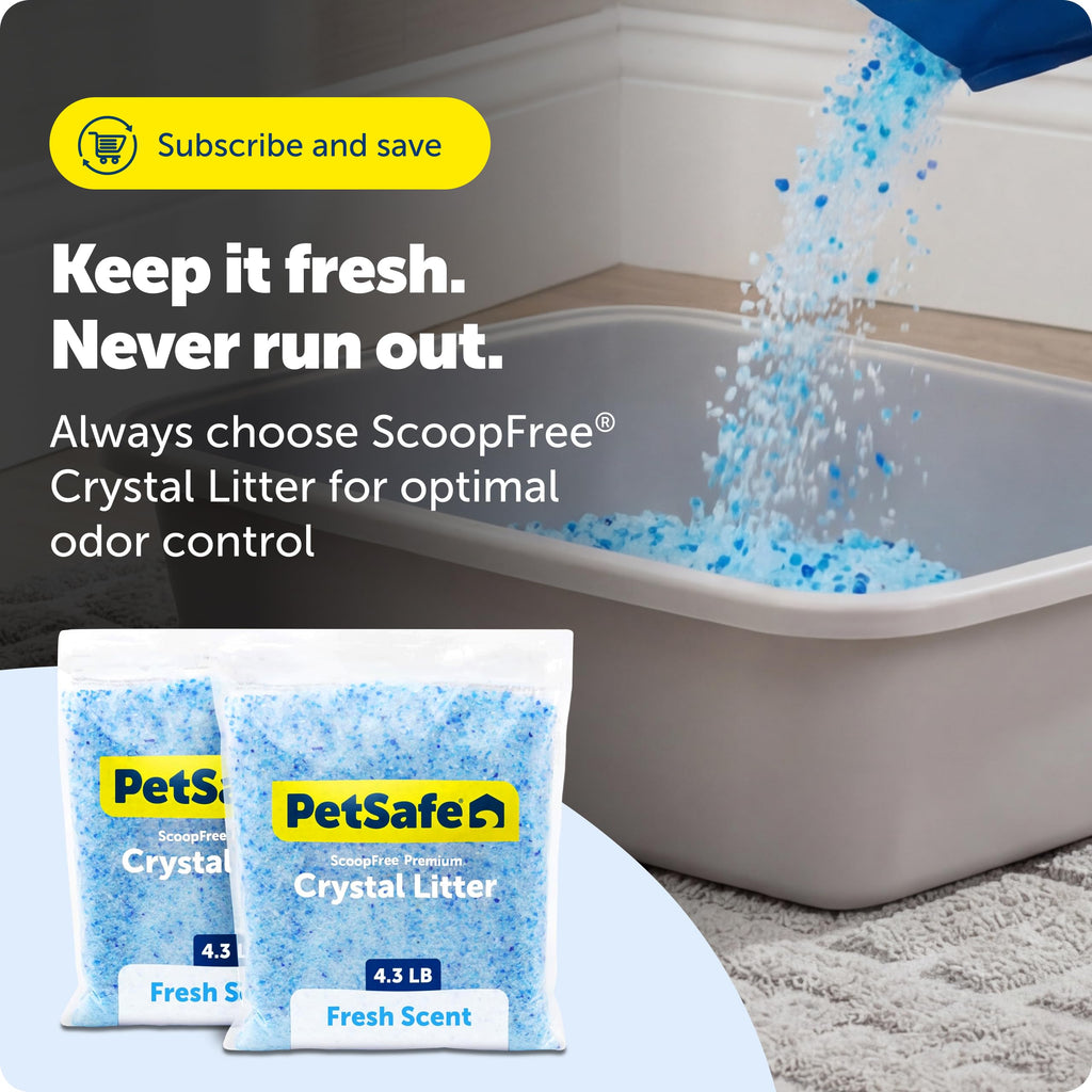 Fresh Scent 4.3 Lb 2 Pack Crystal Litter B9042