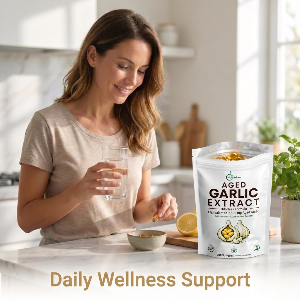 Aged Garlic Extract Softgels, 300 Softgels A85982