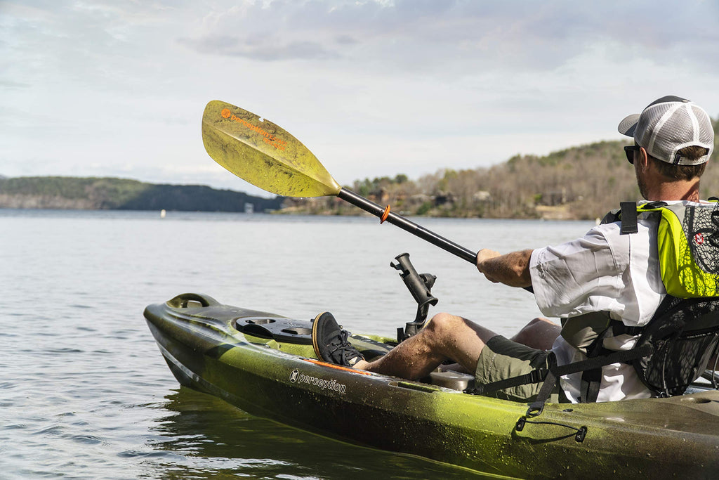 Adjustable Kayak Fishing Paddle 2 Piece Moss Camo D612603