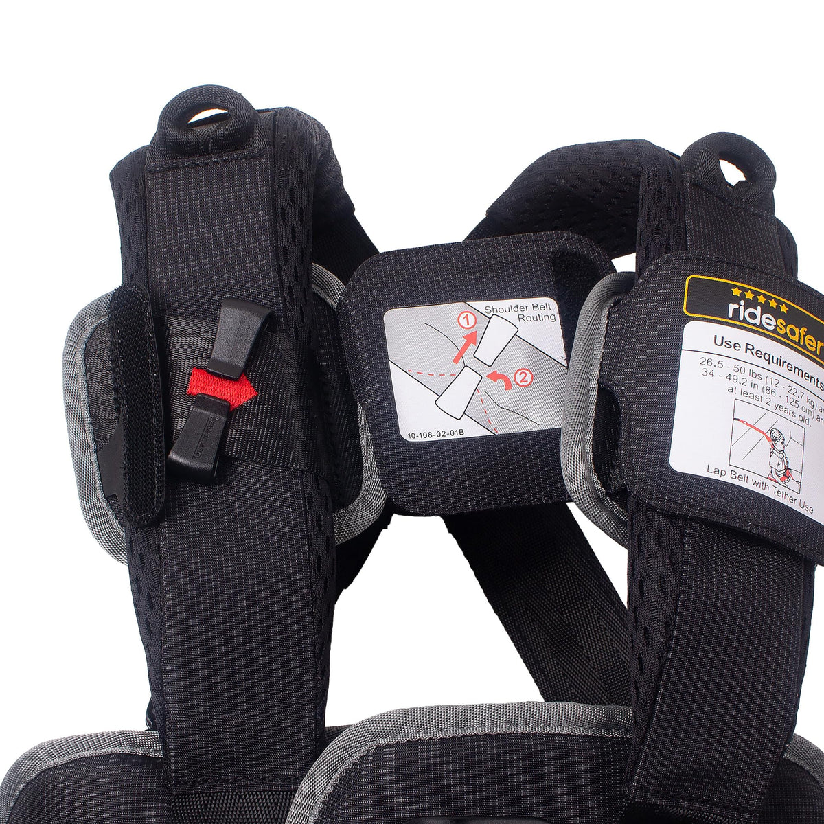 Black Small Lightweight Portable Child Safety Car Seat N154