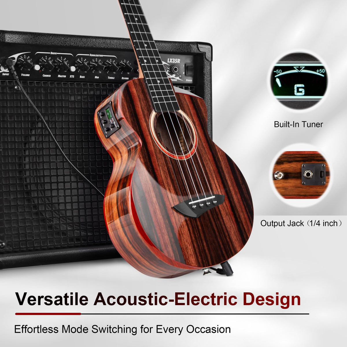 26-inch Electric Ukulele M572159