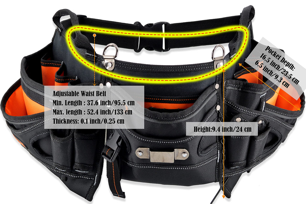Heavy-Duty 18-Pocket Tool Belt E1471