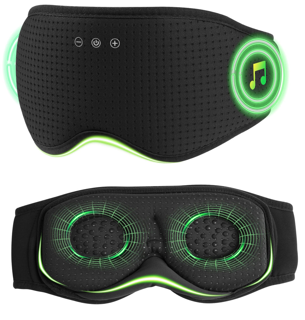 Bluetooth Sleep Headphones with 3D Eye Mask O130108