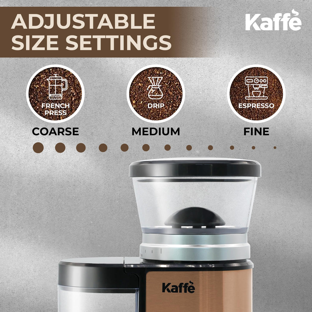 Electric Burr Coffee Grinder 5.5oz Adjustable P49802