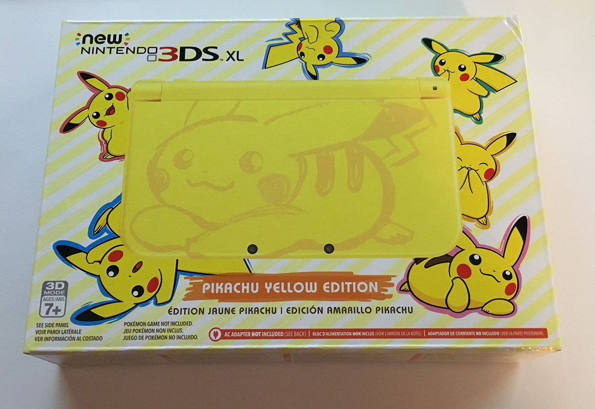 Yellow New Nintendo 3DS XL Console E9696