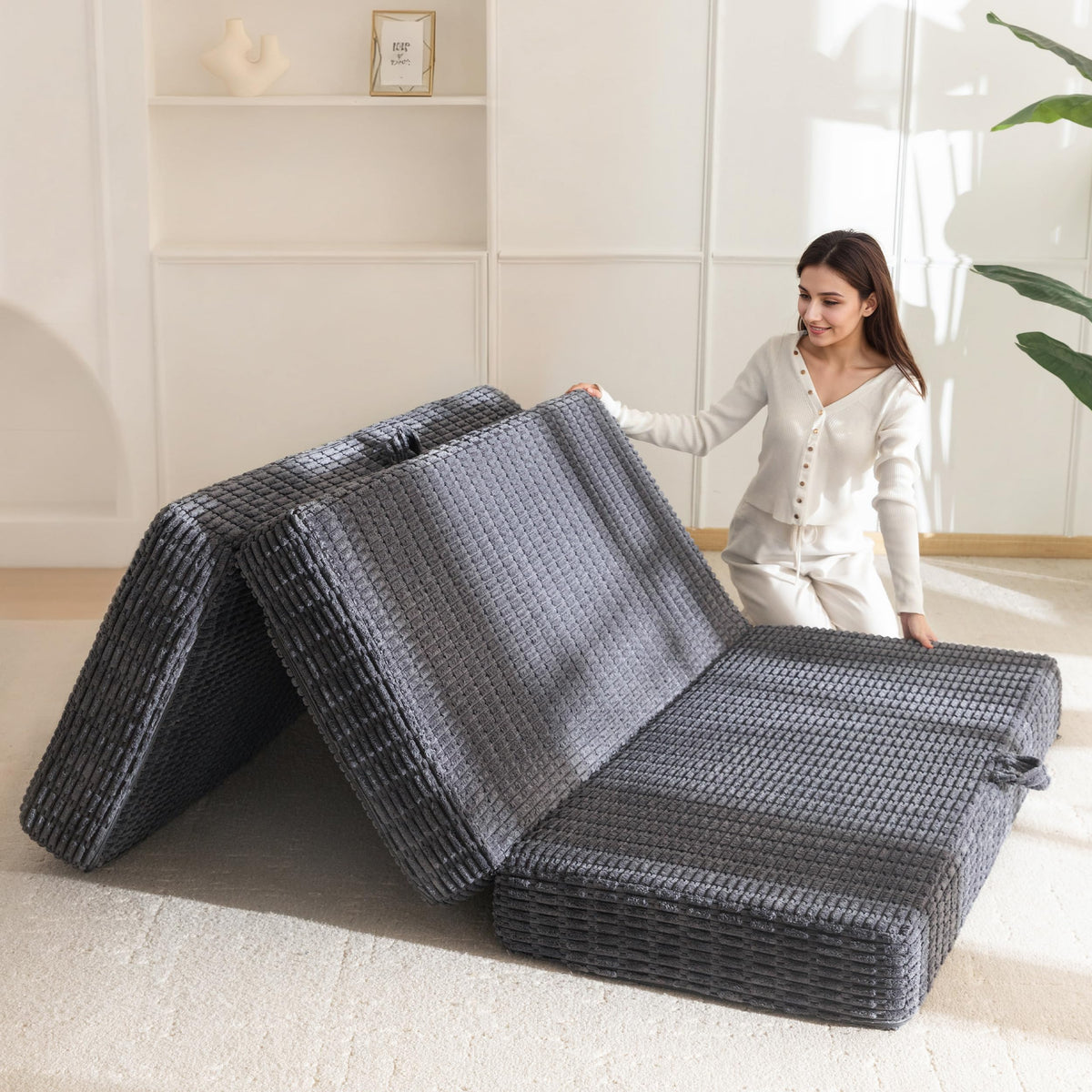 Memory Foam Tri-Folding Mattress N605